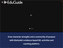 Tablet Screenshot of eduguide.org